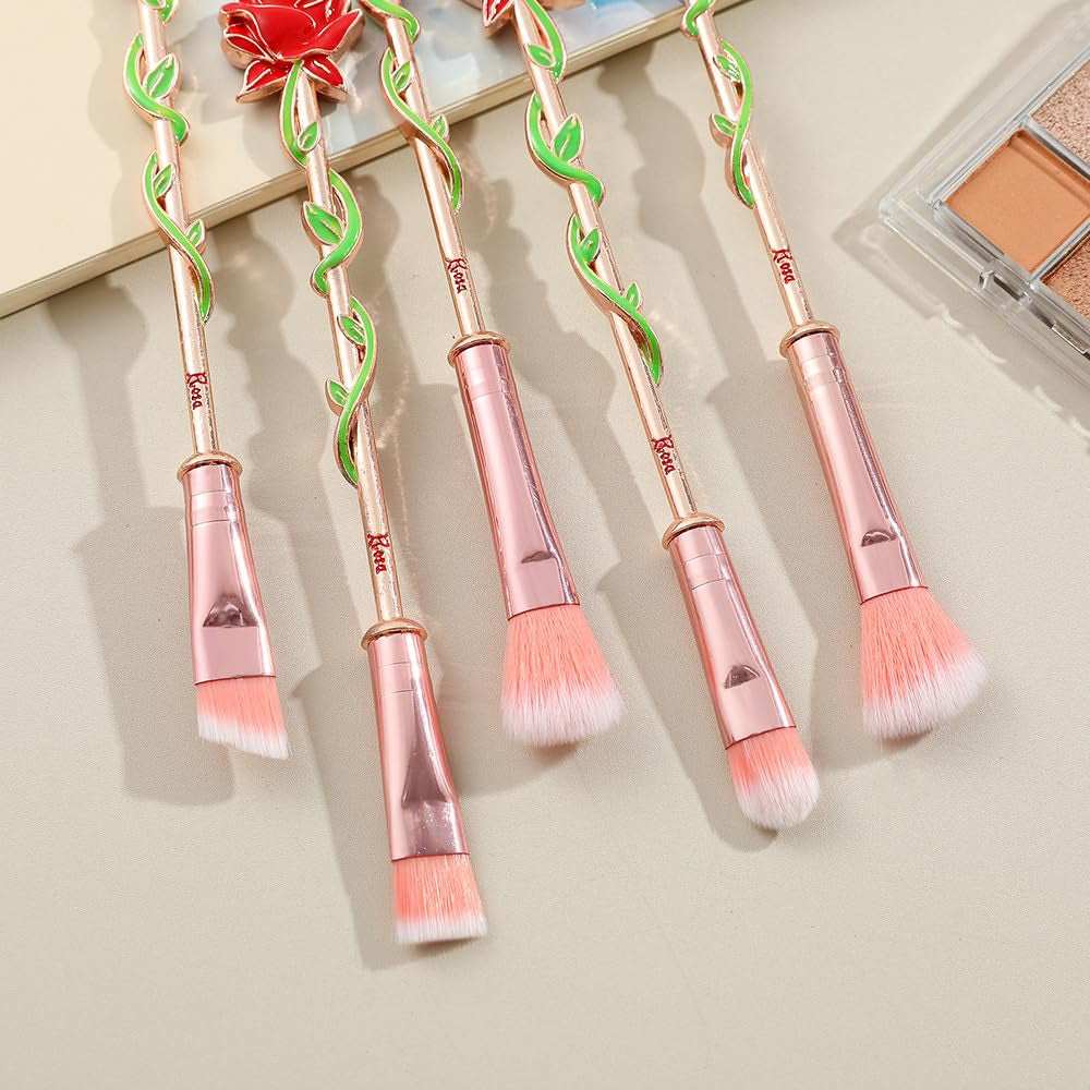 Fairy Rose Eye Makeup Brush Set 