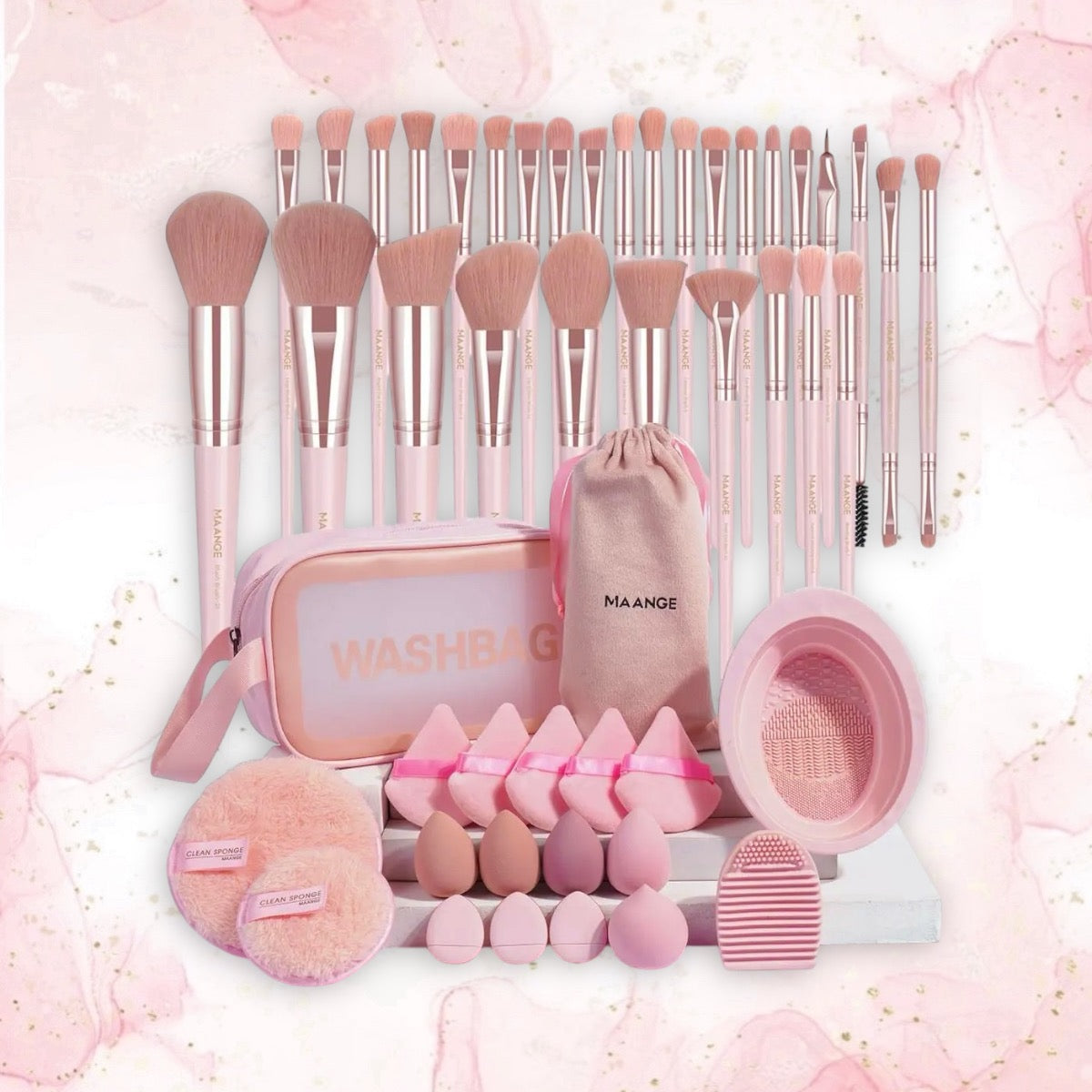 49-Piece Ultimate Makeup Tool Set