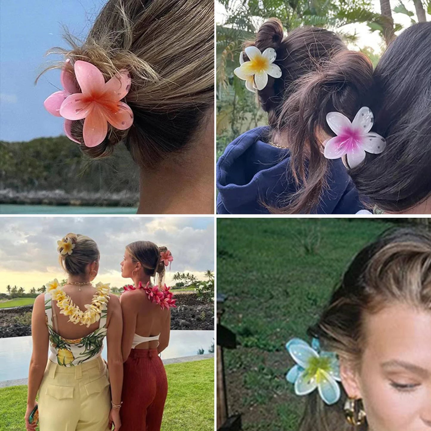  Floral Clip