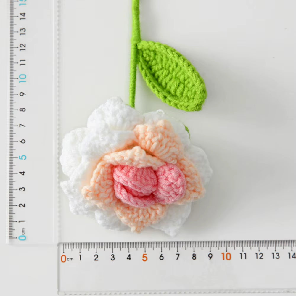 DIY Crochet Artificial Flower Bouquet