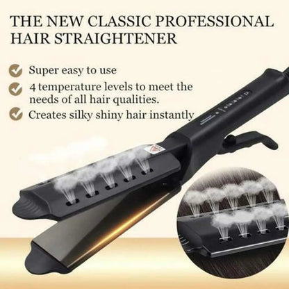 Dual-Use Hair Straightener and Curler