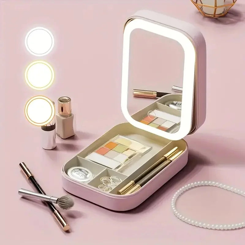 LED Mini Makeup Box