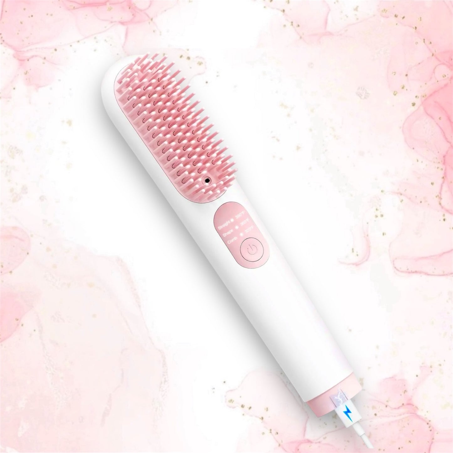 Cordless Hair Straightener Brush