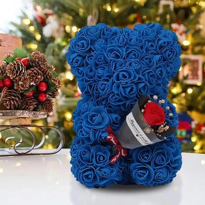 A Timeless Rose Bear of Love