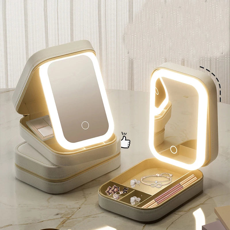 LED Mini Makeup Box