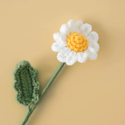 DIY Crochet Artificial Flower Bouquet