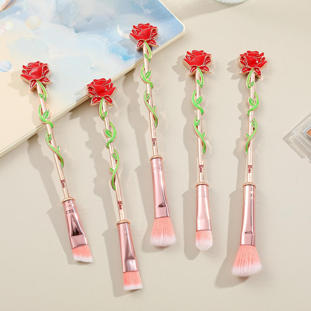 Fairy Rose Eye Makeup Brush Set 