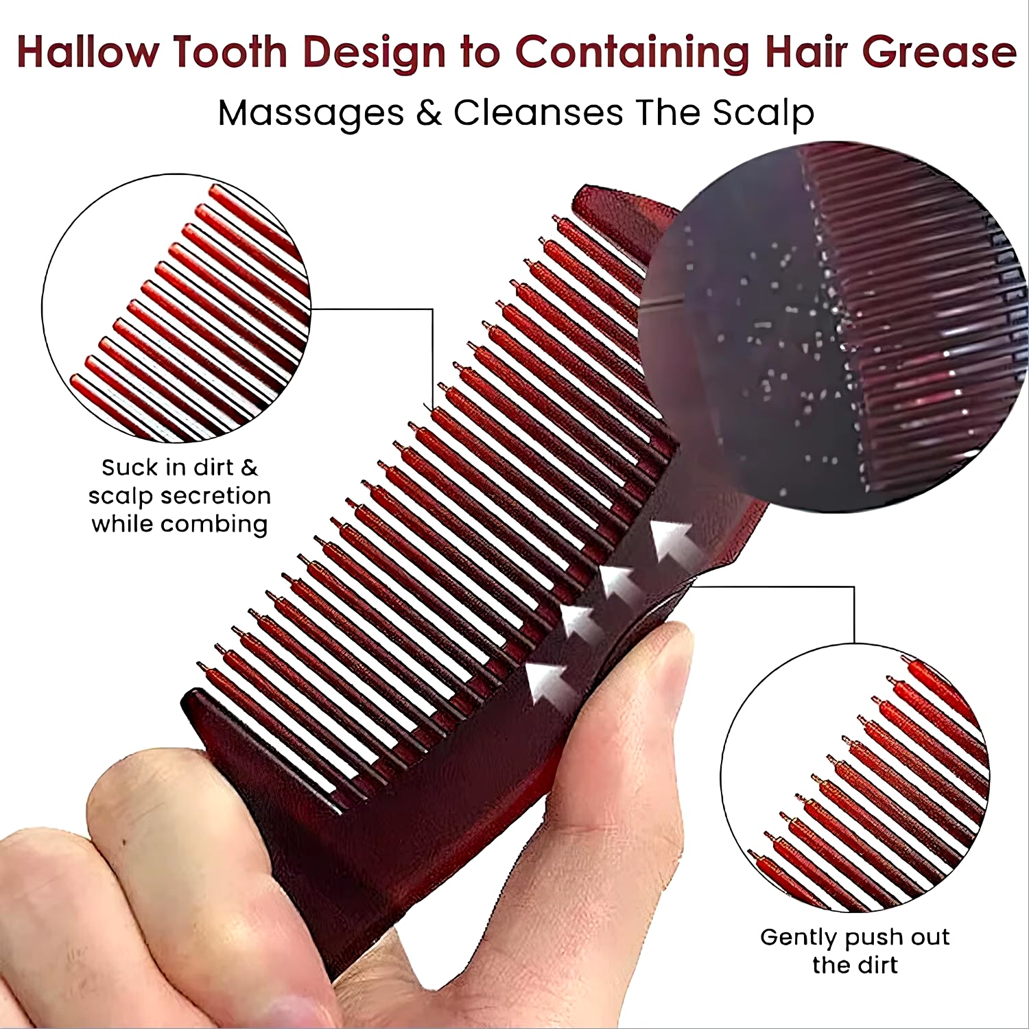 Dandruff Relief Scalp Comb 